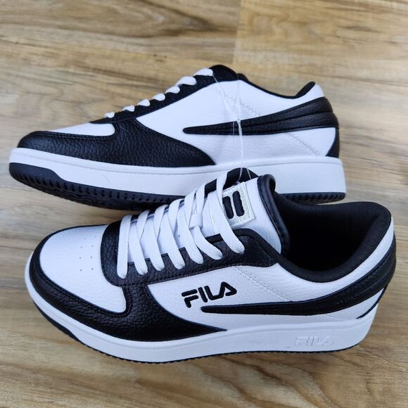 🩵NWT Fila A-Low White & Black Sneakers Size 8.5 - Picture 9 of 13